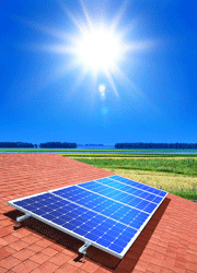 renewable energy sources: solar power, Boston, Milford MA